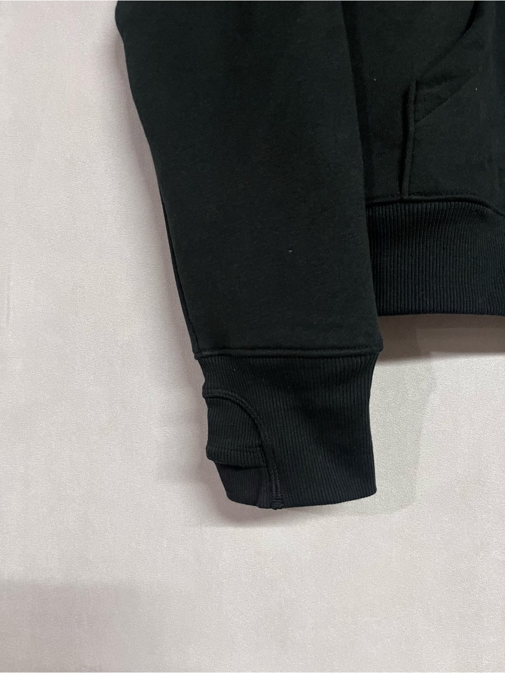 NWT Lole Women's Black Half-Zip Pullover Hoodie Sweater - Picture 2 of 5